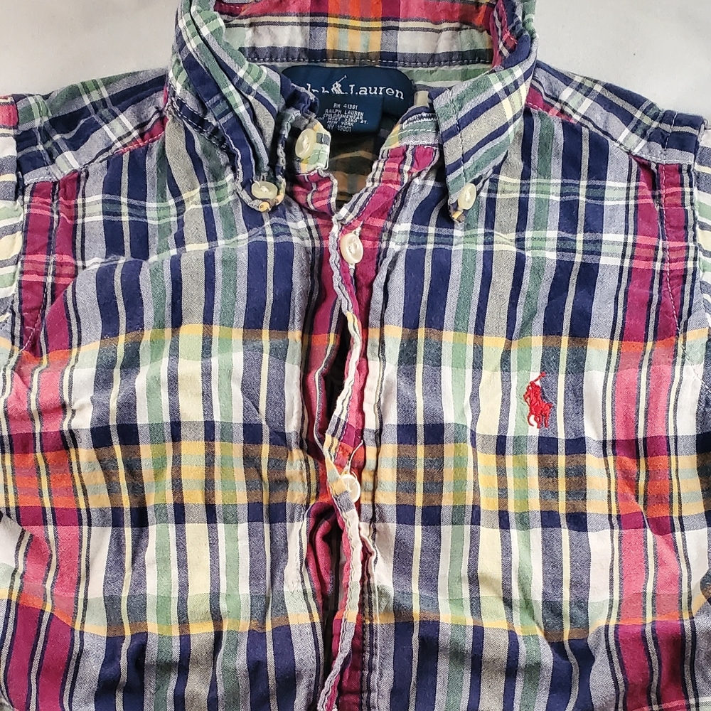 Kids Button Down
